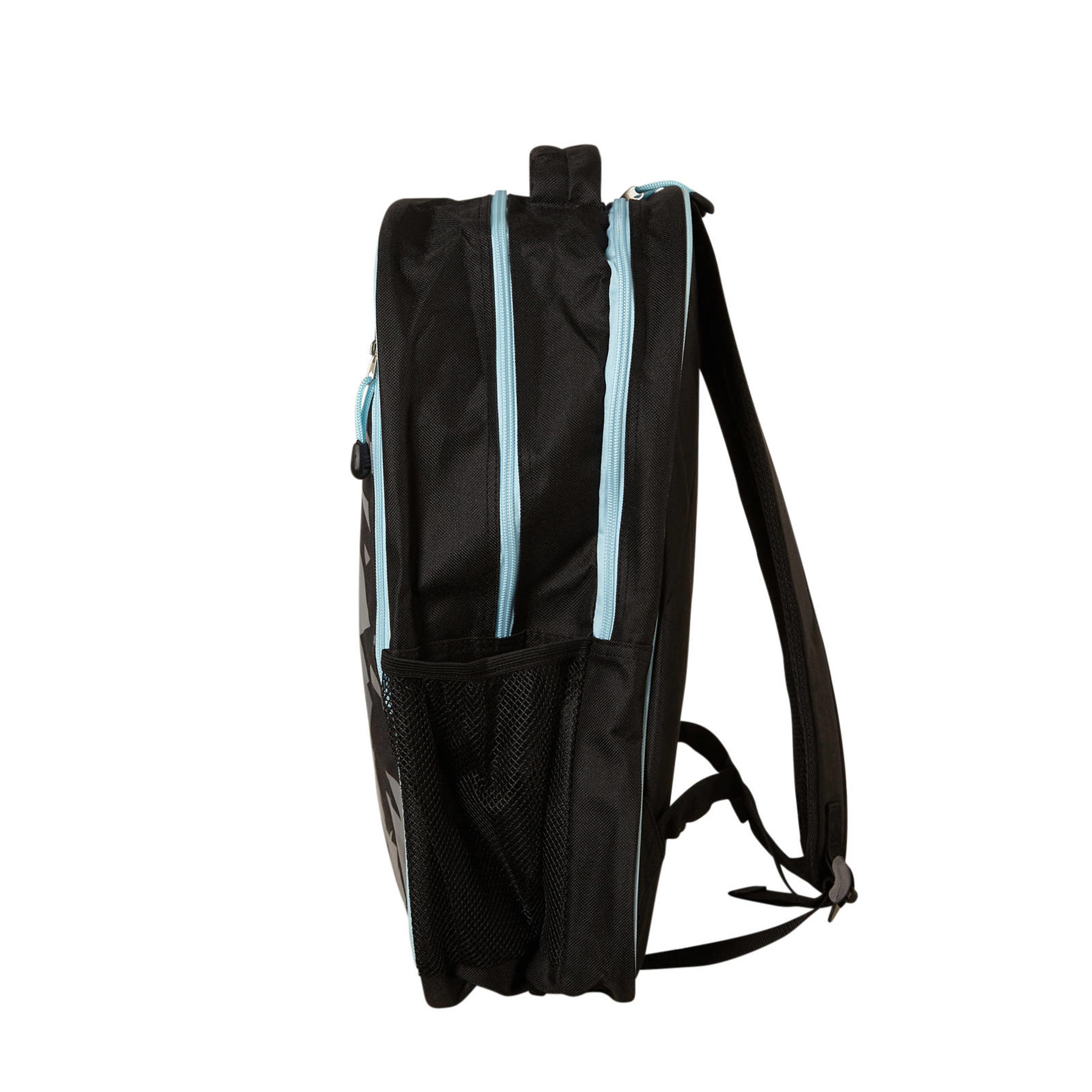 Donnay tennis rugtas 27L zwart/grijs/lichtblauw wehkamp