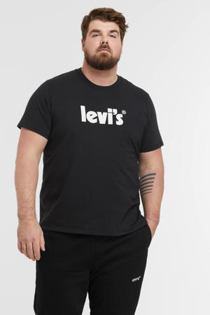 T-shirt Plus Size met logo caviar