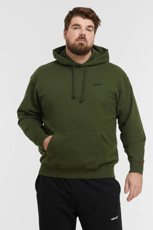 hoodie Plus Size mossy green