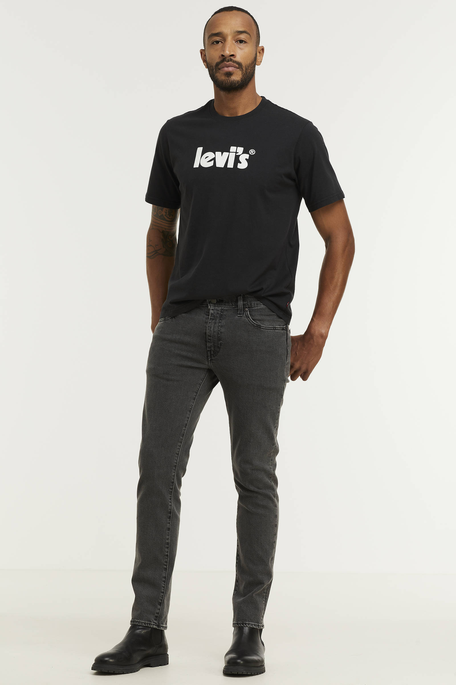 Levi's 511 slim fit jeans storm rider | wehkamp