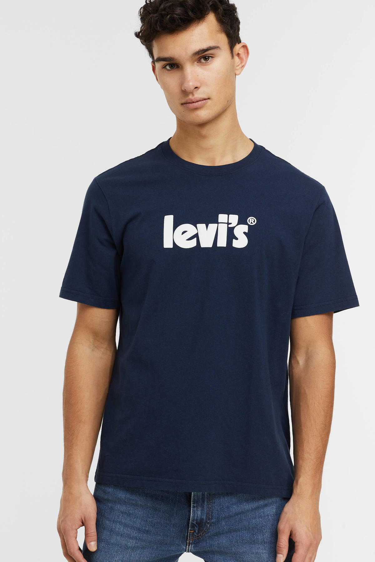 bouwer Knuppel Antagonist Levi's T-shirt met logo dress blue | wehkamp