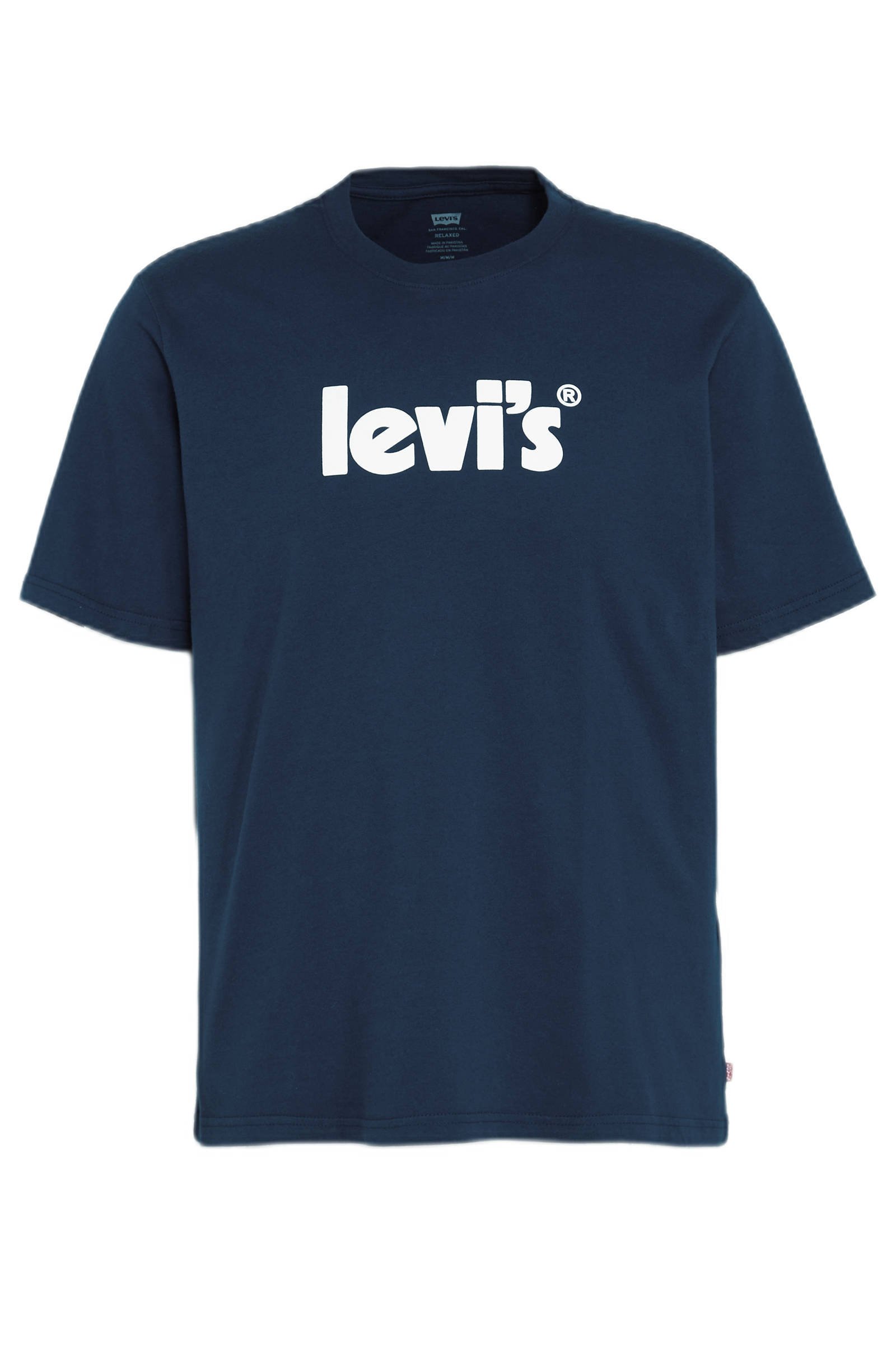 levis t shirt blue logo