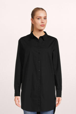 blouse PCNOMA van biologisch katoen zwart