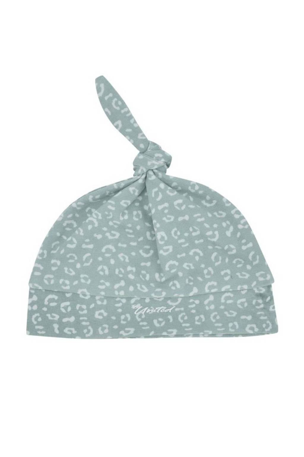 Born by Kiddo United muts Cheetah Soft mint, Mintgroen/groen