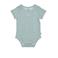 Born by Kiddo United romper met print - mintgroen