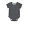 Born by Kiddo United romper antraciet/wit
