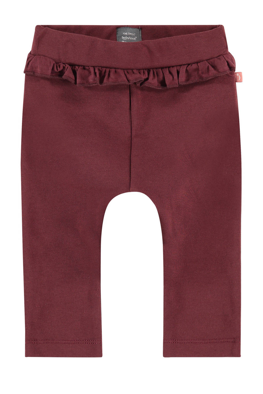 Babyface baby regular fit broek donkerrood, Donkerrood