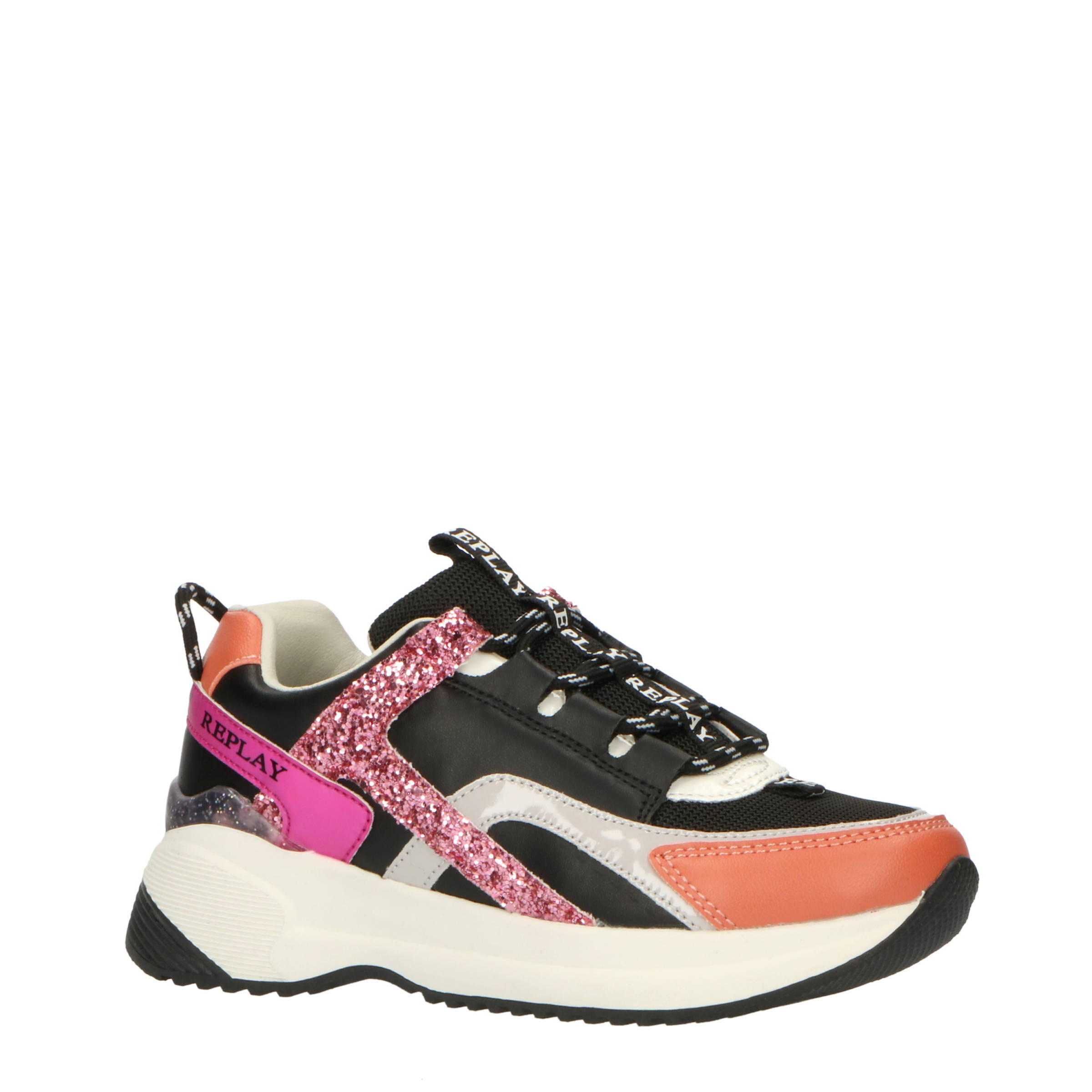 Rode REPLAY Hoge sneaker CAMPOS | Omoda
