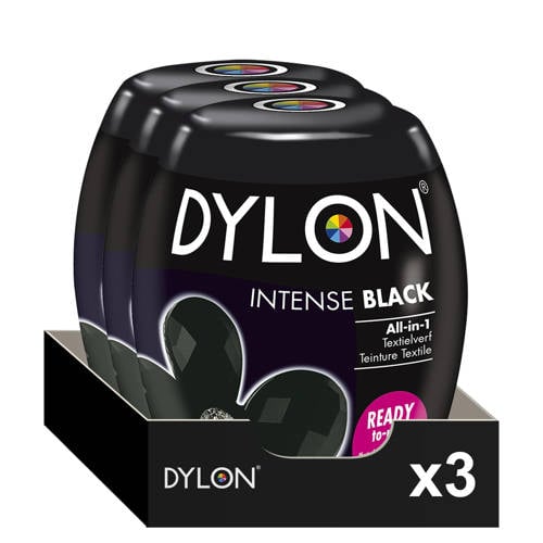 Dylon Textielverf pods - Intense Black - 3 pods - 3x 350 gram afbeelding