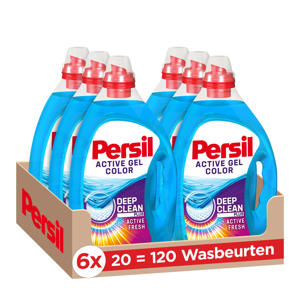 Wehkamp Persil Active Gel Color vloeibaar wasmiddel - 6 x 20 wasbeurten - voordeelverpakking - 120 wasbeurten aanbieding