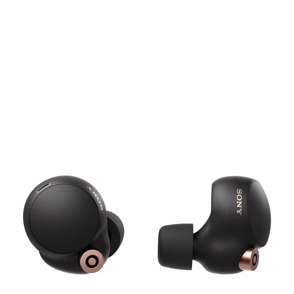 Sony WF-1000XM4 draadloze oordopjes met Noise Cancelling draadloze in-ear hoofdtelefoon met noise cancelling, Zwart