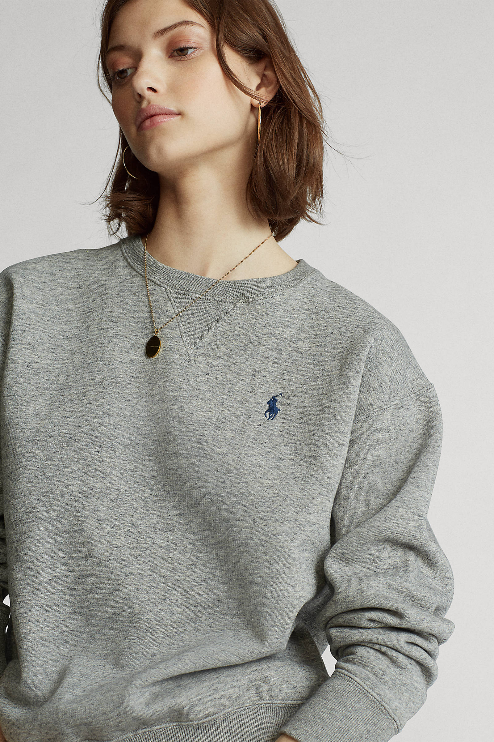 grijze ralph lauren trui