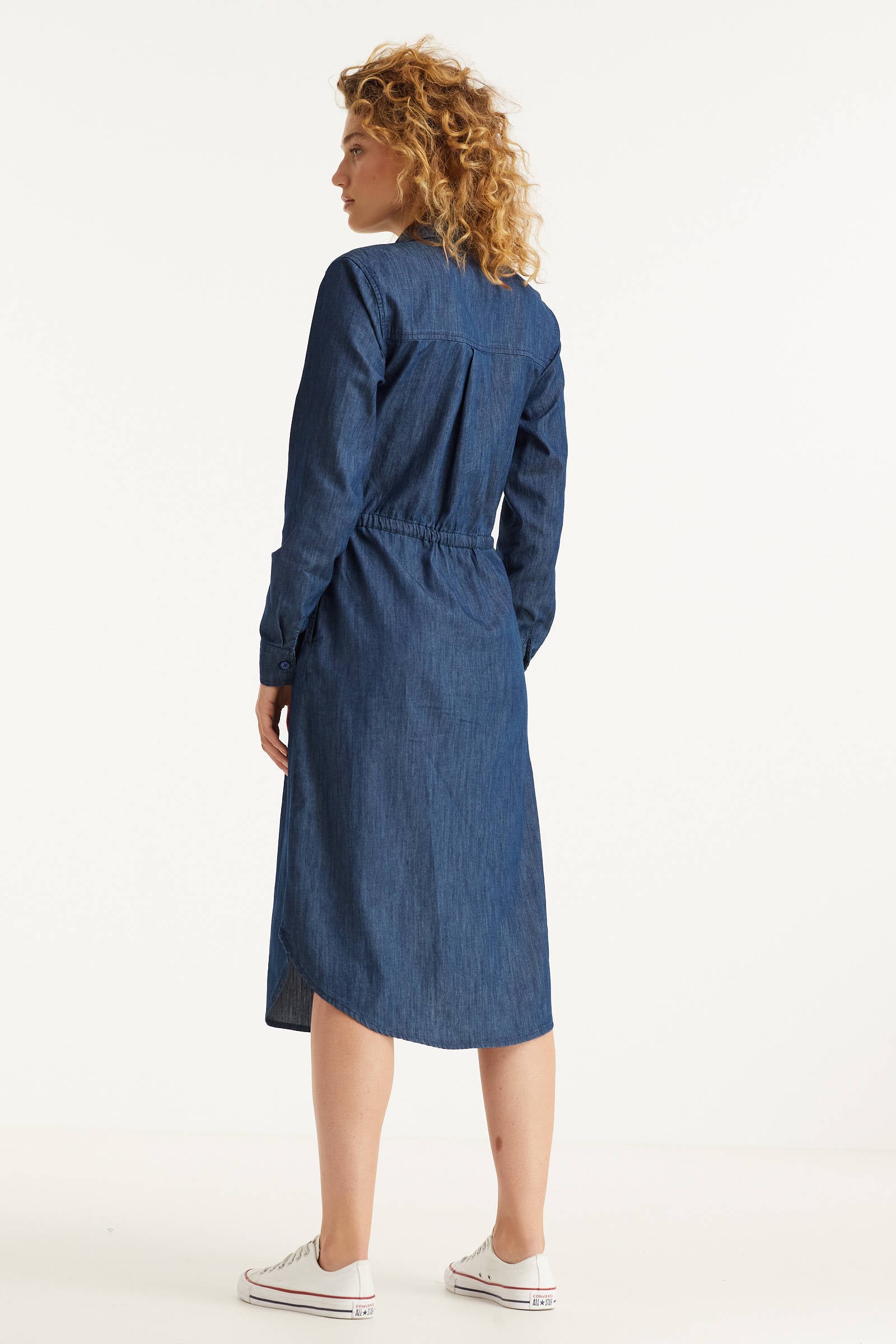 anytime blousejurk denim | wehkamp