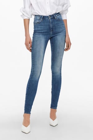 high waist skinny jeans ONLFOREVER medium blue denim