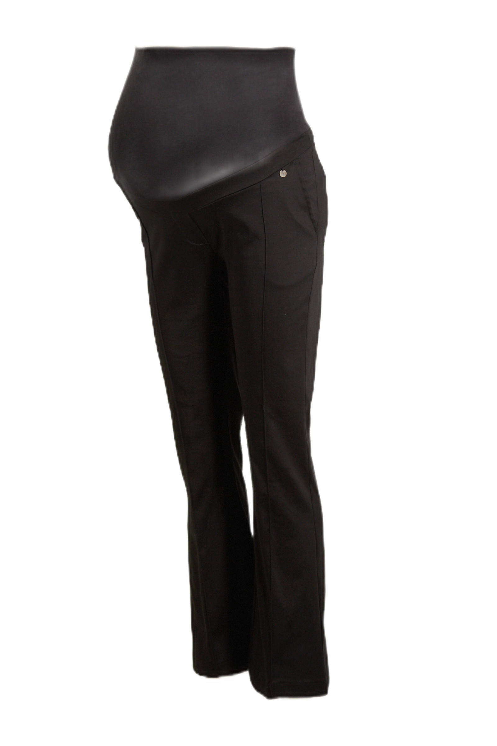 LOVE2WAIT flared zwangerschapspantalon zwart | wehkamp