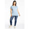 YOEK T-shirt lichtblauw