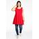 YOEK top COTTON rood