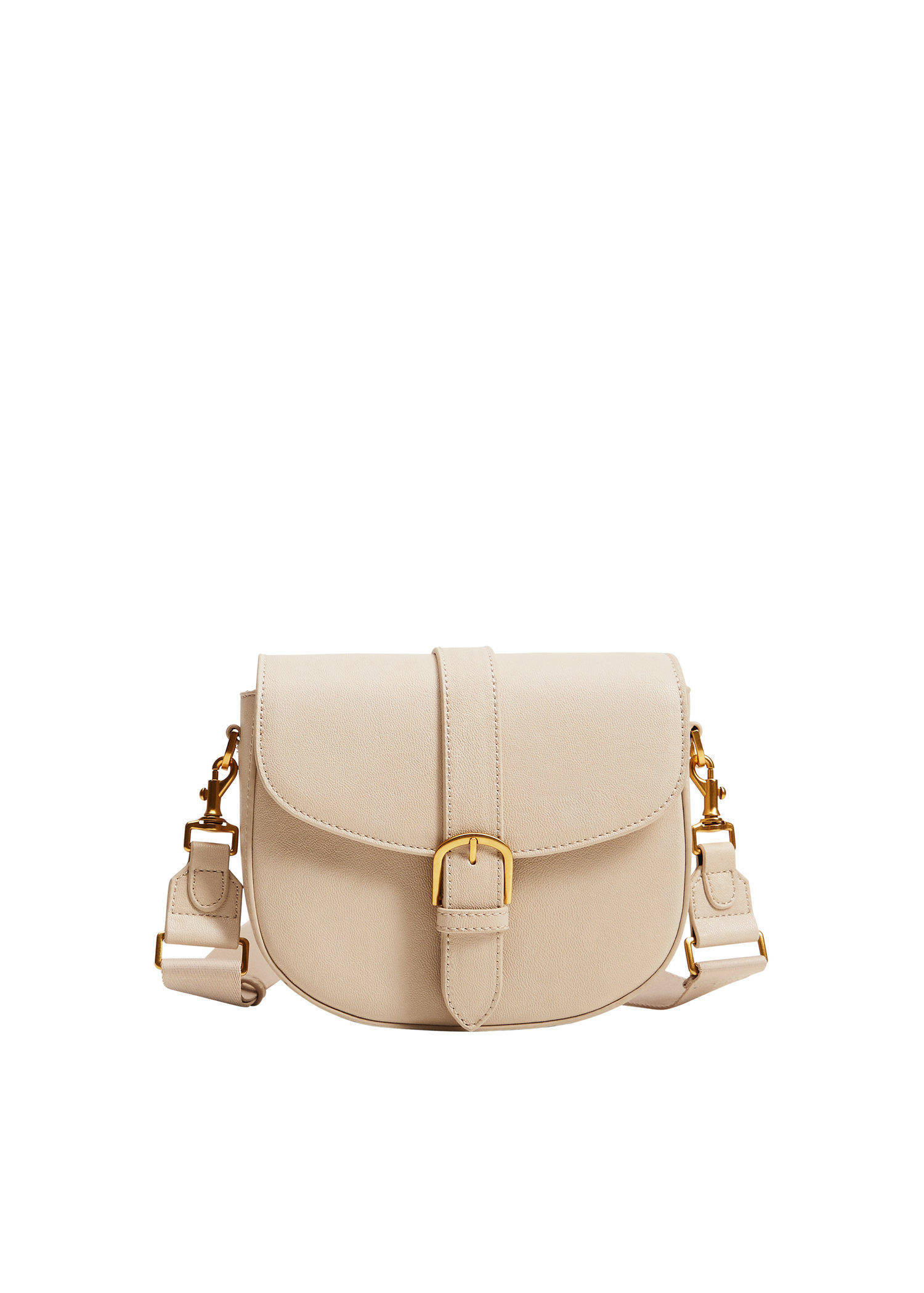 crossbody tas beige