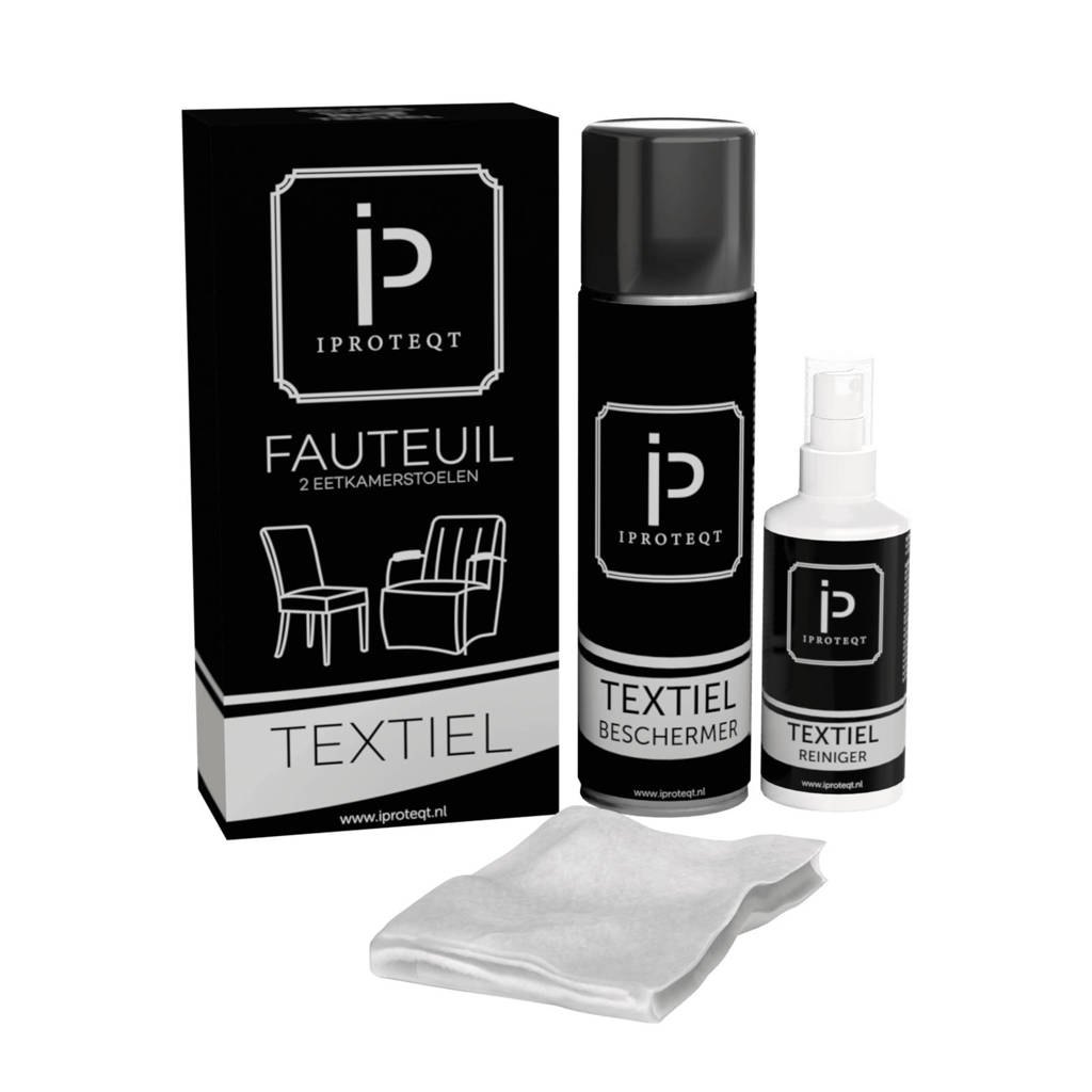 iProteqt vlekkenkit fauteuil + 3 jaar vlekkenservice (Textiel)