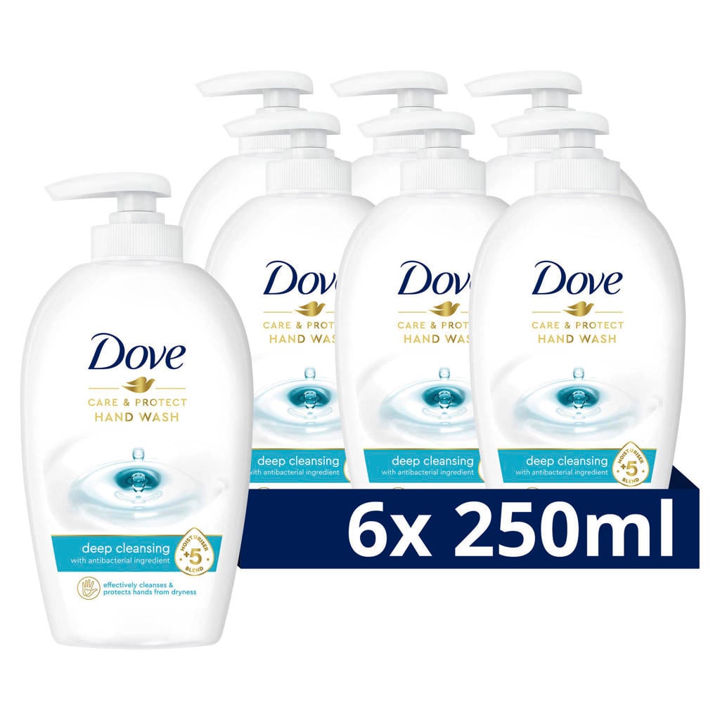 Dove Care & Protect handzeep - 6 x 250 ml