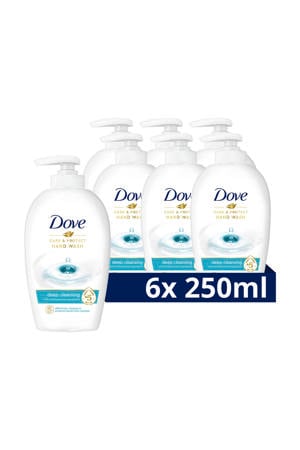 Care & Protect handzeep - 6 x 250 ml