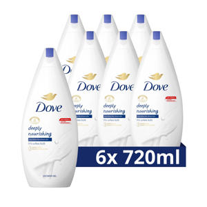 Wehkamp Dove Deeply Nourishing douchegel - 6 x 720 ml aanbieding
