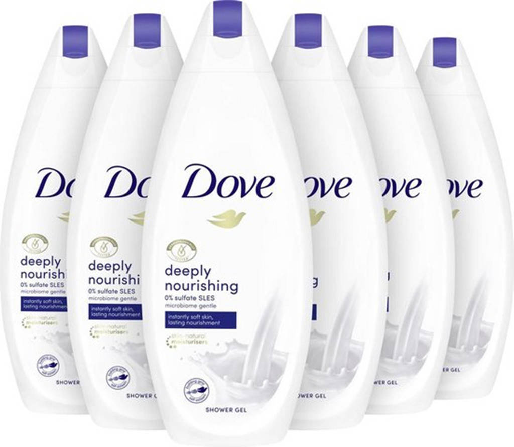 Dove Deeply Nourishing douchecrème - 6 x 225 ml