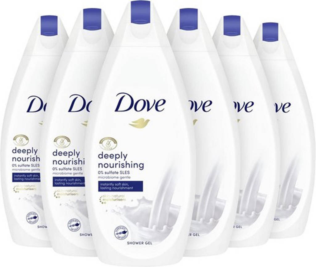Dove Deeply Nourishing douchecrème - 6 x 445 ml
