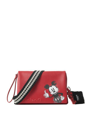  Mickey Mouse crossbody tas rood