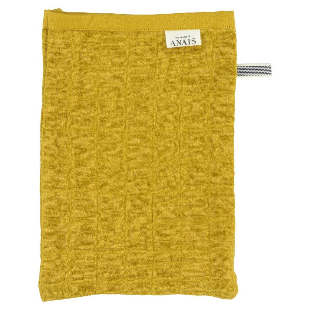 Trixie tetra washandje Bliss - set van 2 oker, Oker
