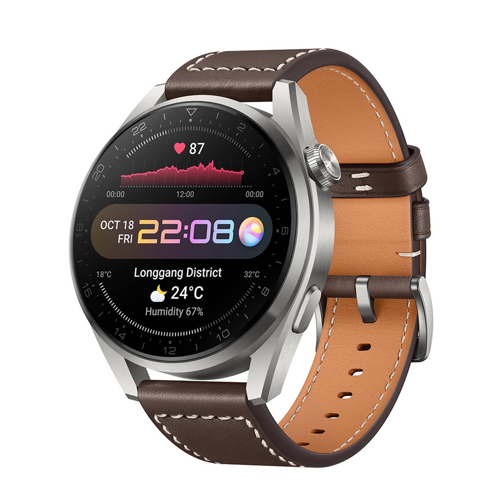 Huawei Watch 3 Pro smartwatch | wehkamp