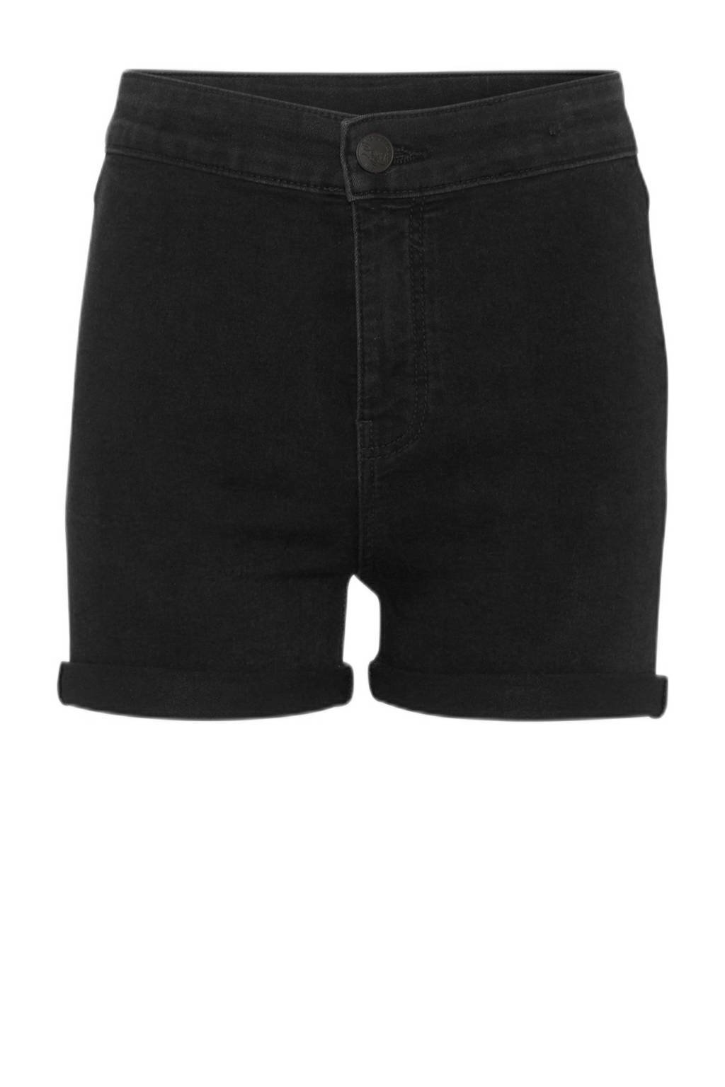 C&A The Denim jeans short zwart, Zwart