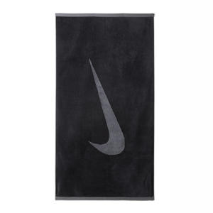   sport handdoek zwart/grijs