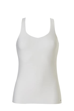 naadloos hemd gebroken wit