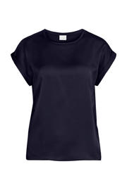 thumbnail: VILA satijnen top VIELLETTE donkerblauw