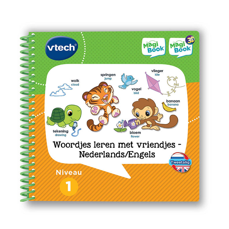 VTech Magibook Woordjes leren met vriendjes NLEN wehkamp