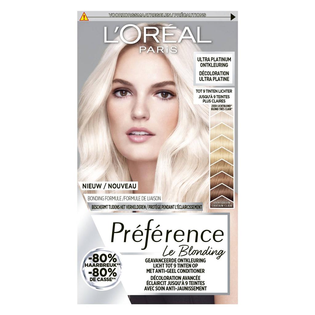 L'Oréal Paris Préférence Le Blonding - Ultra Platinum Ontkleuring