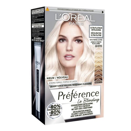 Wehkamp L'Oréal Paris Préférence Le Blonding - Ultra Platinum Ontkleuring aanbieding