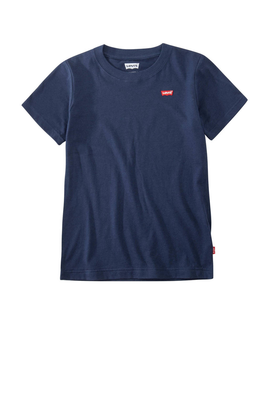 Levi's Kids basic T-shirt Batwing chest met logo donkerblauw, Donkerblauw