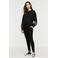 ONLY MATERNITY low waist loose fit broek OLMPOPTRASH zwart
