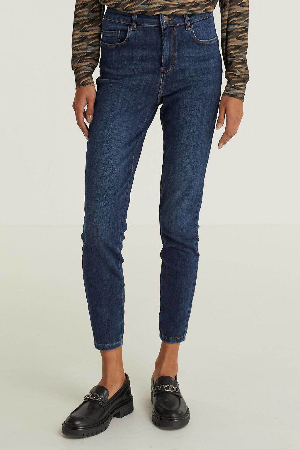 Soyaconcept skinny jeans Kimberly Patrizia 10-B dark blue denim