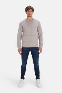 Shoeby Refill sweater Jayson light grey melange, Light Grey Melange