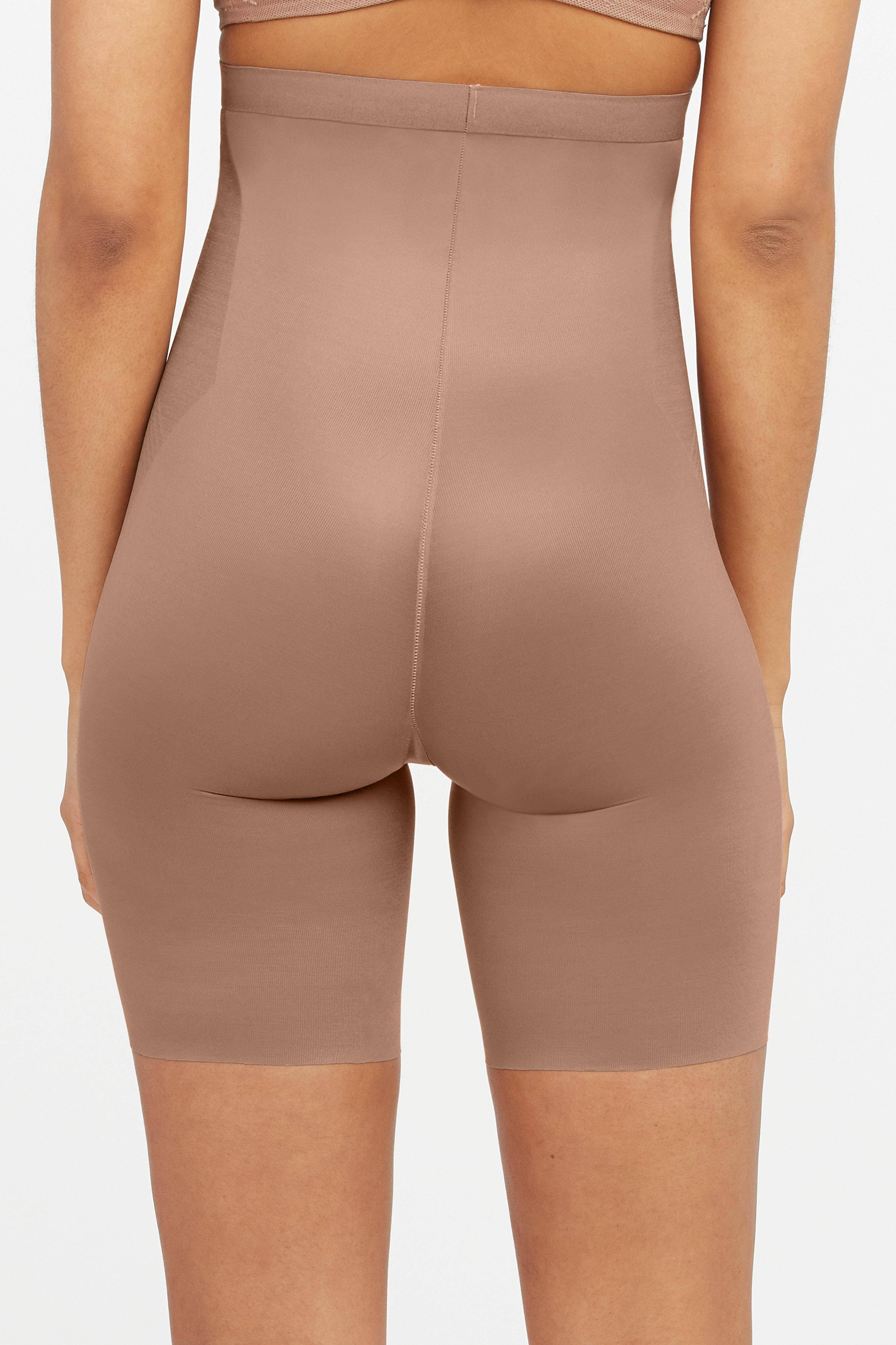 wehkamp Dames Kleding Lingerie & Ondermode Shapewear High waist medium corrigerende short Thinstincts 2.0 donkerbeige 