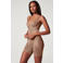 SPANX seamless medium corrigerende High-Waisted Mid-Thigh short donkerbeige