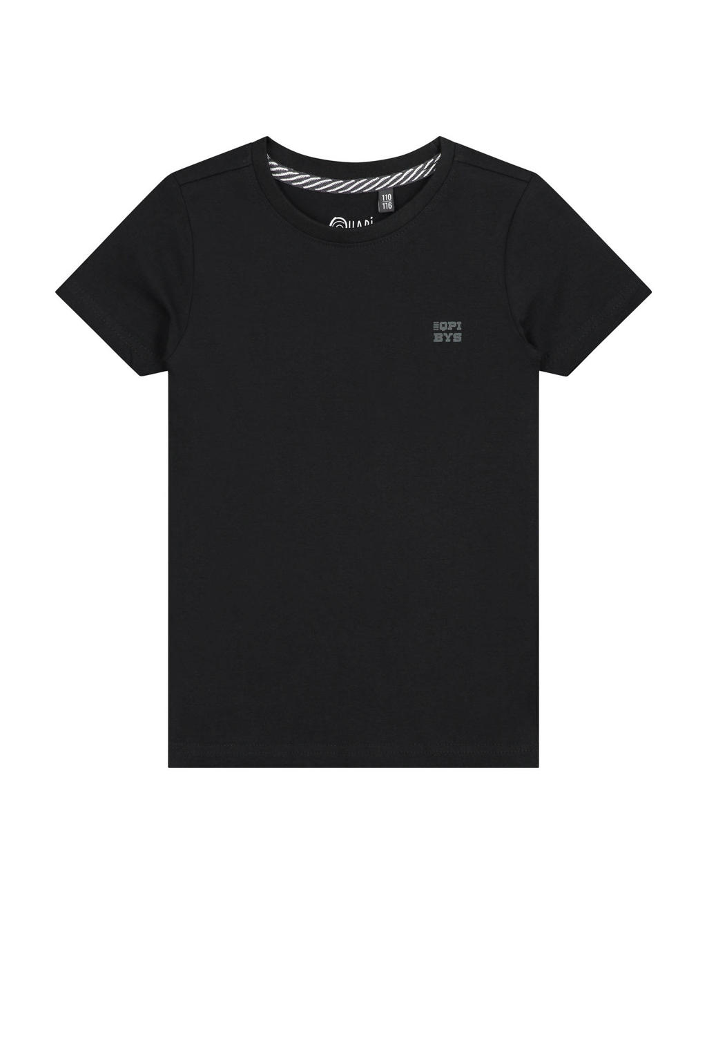 Quapi basic T-shirt Joshua zwart