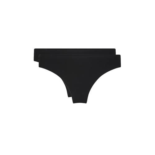 LingaDore seamless string (set van 2) zwart afbeelding