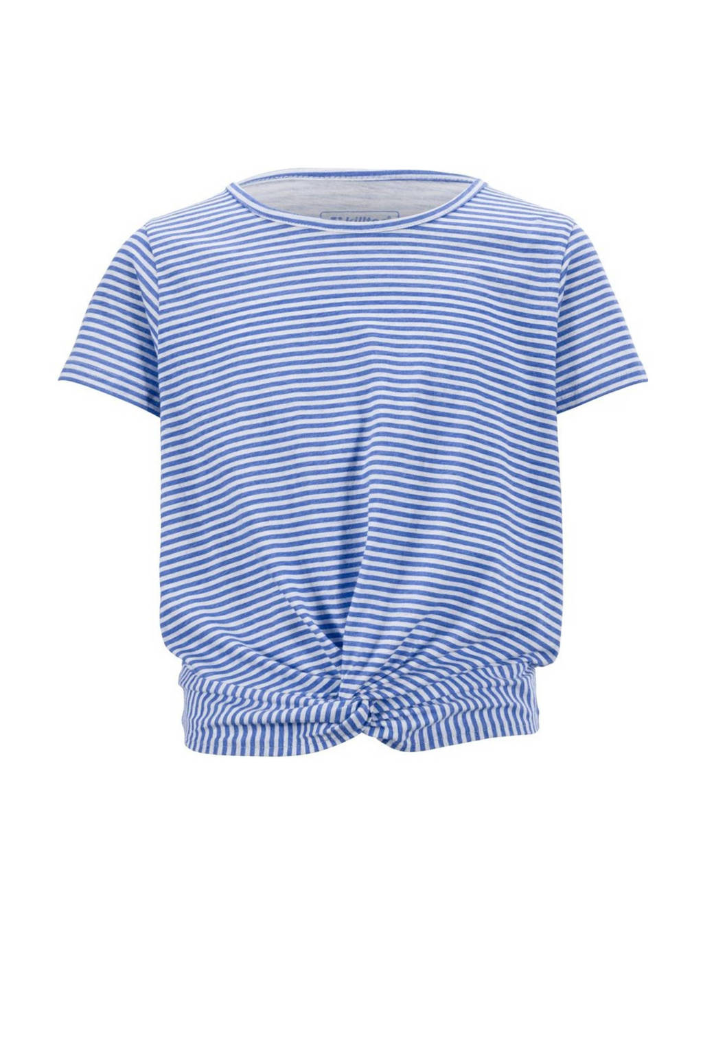 Killtec gestreept T-shirt blauw, Blauw