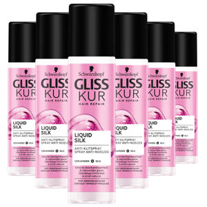 Anti-klit Spray Liquid Silk Gloss - 6x 200 ml