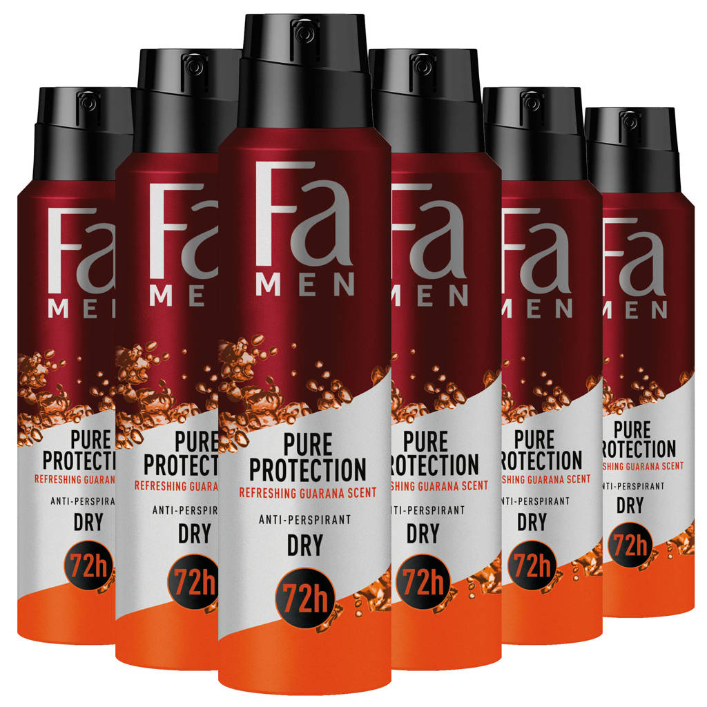 Fa Deospray Pure Guarana - 6x 150 ml