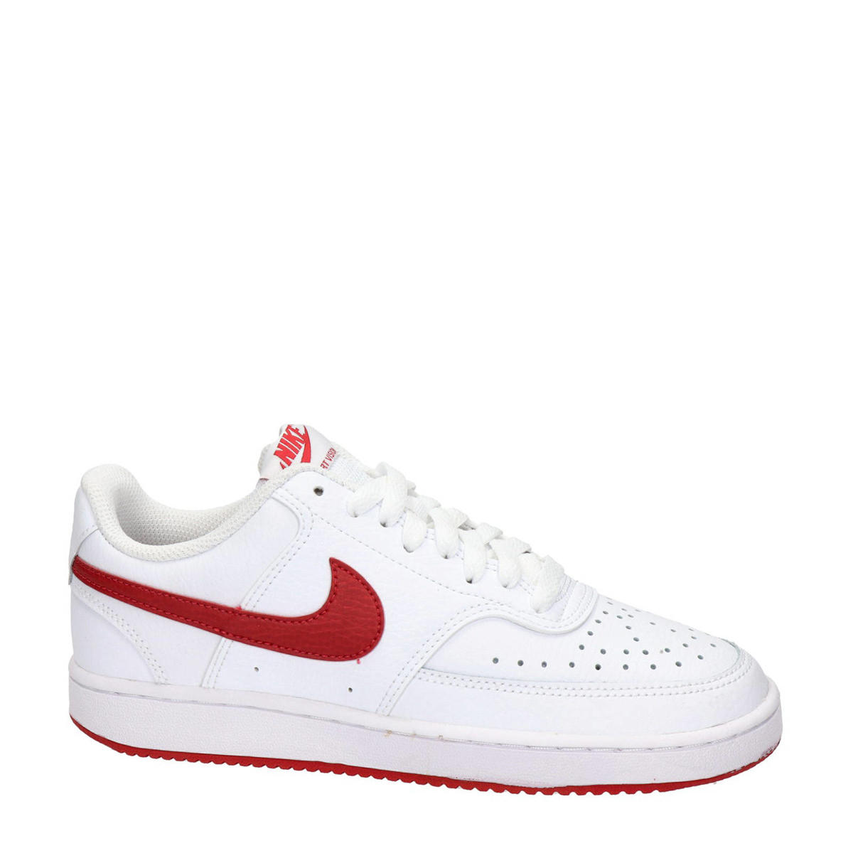 Nike Sportswear Nike Court Vision Low Heren Wit Court Vision Leren